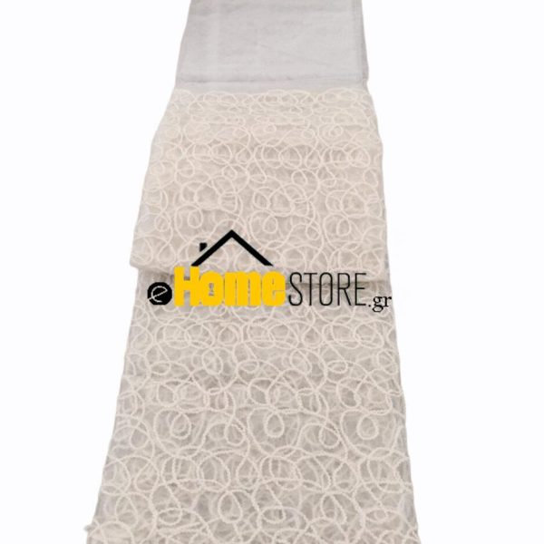 Έτοιμη κουρτίνα  για μικρό παράθυρο με τρέσα 150X200