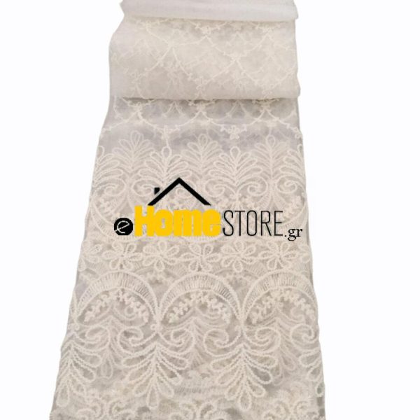 Έτοιμη κουρτίνα  για μικρό παράθυρο με τρέσα 150X200