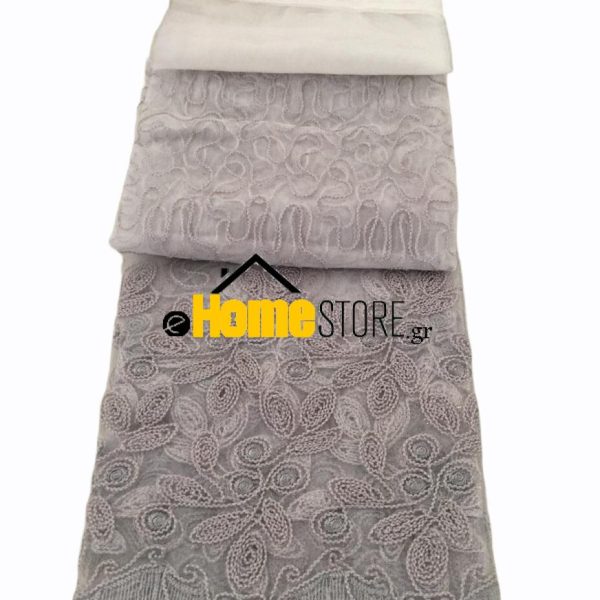 Έτοιμη κουρτίνα  για μικρό παράθυρο με τρέσα 150X200