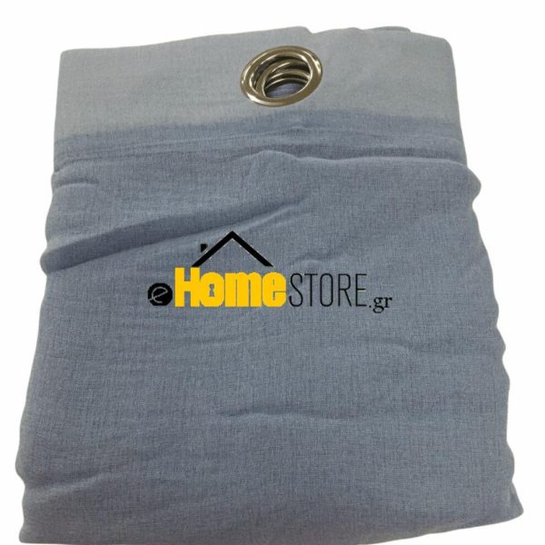 Έτοιμη κουρτίνα με κρίκους 270X280