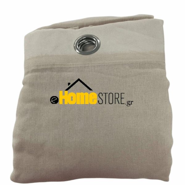 Έτοιμη κουρτίνα με κρίκους 270X280