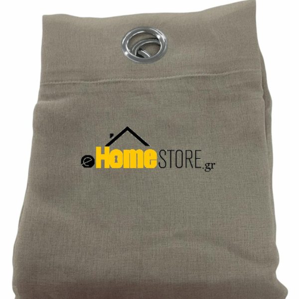 Έτοιμη κουρτίνα με κρίκους 270X280