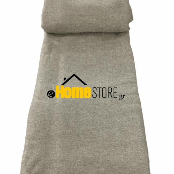 Έτοιμη κουρτίνα με τρέσα για πλήρη σκίαση 270X280