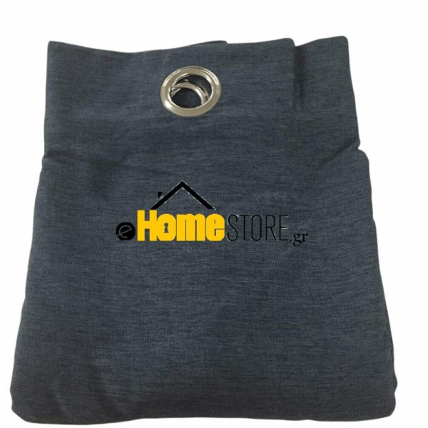 Έτοιμη κουρτίνα με κρίκους για πλήρη σκίαση 270X280