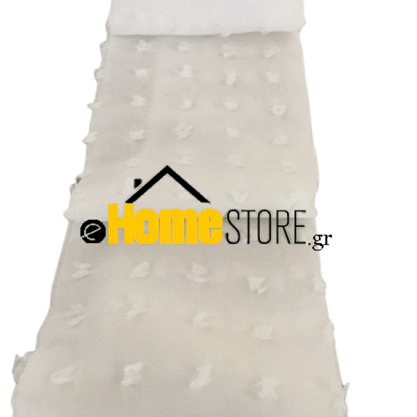 Έτοιμη κουρτίνα για μικρό παράθυρο με τρέσα 150X200