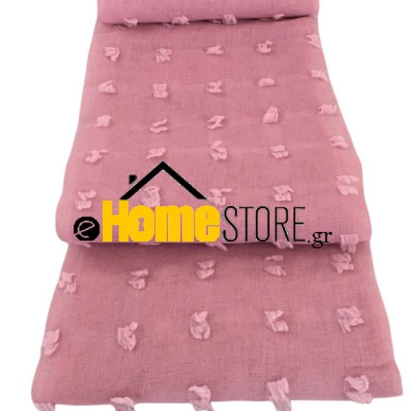 Έτοιμη κουρτίνα για μικρό παράθυρο με τρέσα 150X200