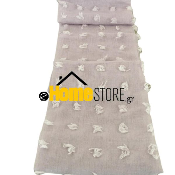 Έτοιμη κουρτίνα για μικρό παράθυρο με τρέσα 150X200