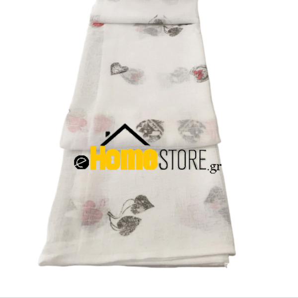 Έτοιμη κουρτίνα για μικρό παράθυρο με τρέσα 150X200