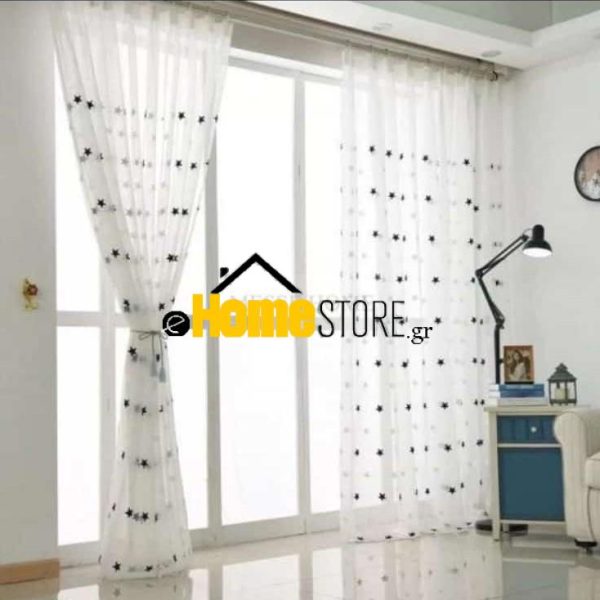Κουρτίνα με Τρέσα 270x280cm