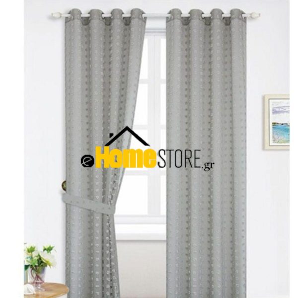 Κουρτίνα Με Κρίκους 270Χ280cm