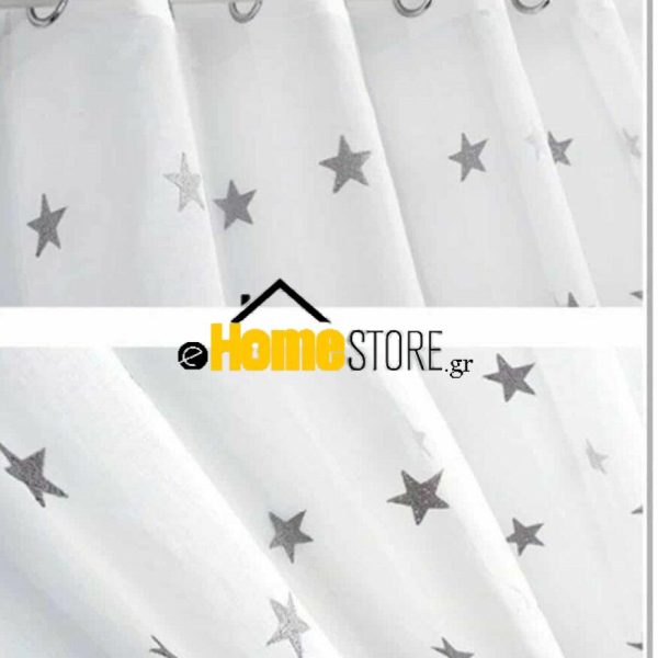 Κουρτίνα Με Κρίκους 270Χ280cm