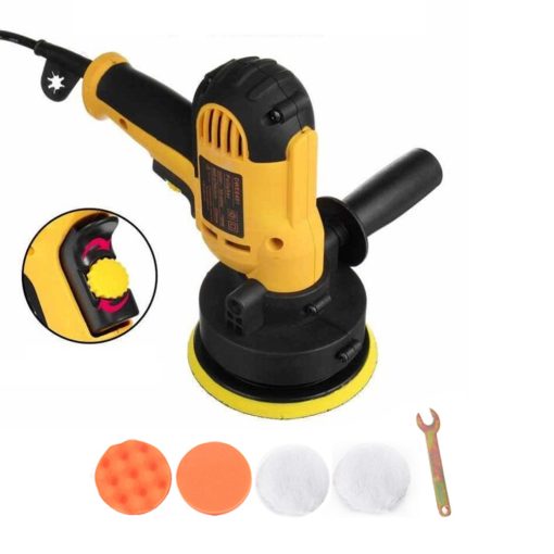 Περιστροφικός Αλοιφαδόρος-Τριβείο Γυαλίσματος 220V 700W 3700rpm Φ125mm XW-001 Κίτρινος