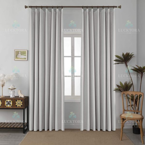 Έτοιμη κουρτίνα με τρέσα BLACKOUT