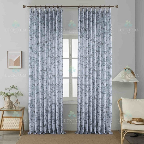 Έτοιμη κουρτίνα με τρέσα 270x280cm