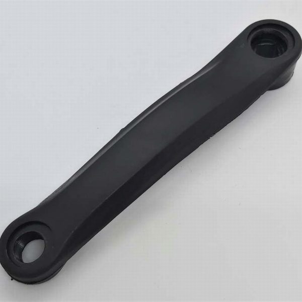 Bicycle left crank DC306 ED, PVC COATED