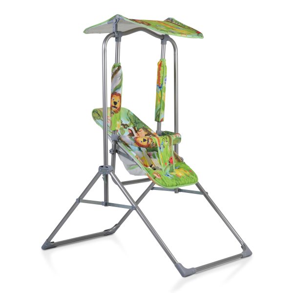 Garden swing Funny green