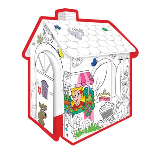 Mochtoys 10721 Coloring house