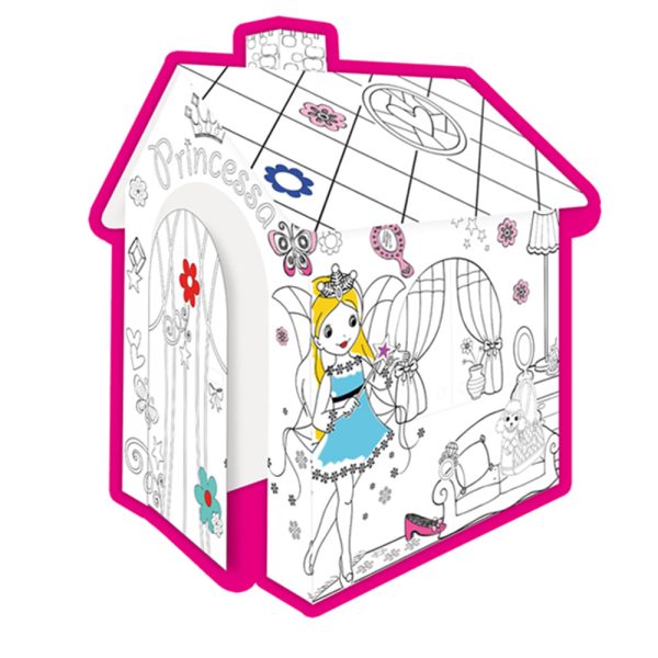 Mochtoys 11122 Coloring house princess