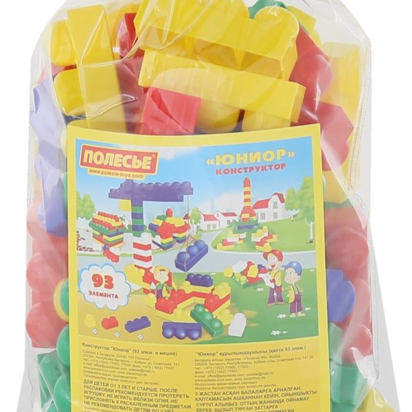 Polesie 6677 Construction set Junior - 93 (bag)