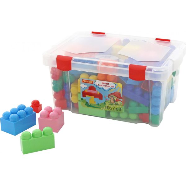 Polesie 50595 Construction set Jumbo - 74 (container)
