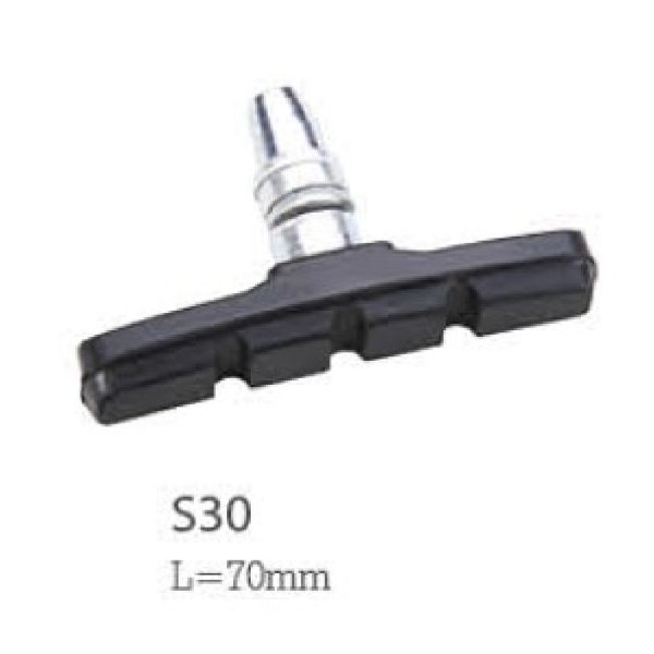 Brake shoe pcs S30, L=70mm