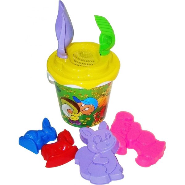 Polesie 3925 Bucket set sunflower 8 pcs