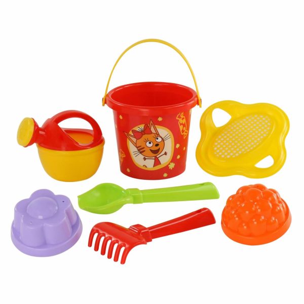 Polesie 62321 Kid-e-cats small decorated bucket set