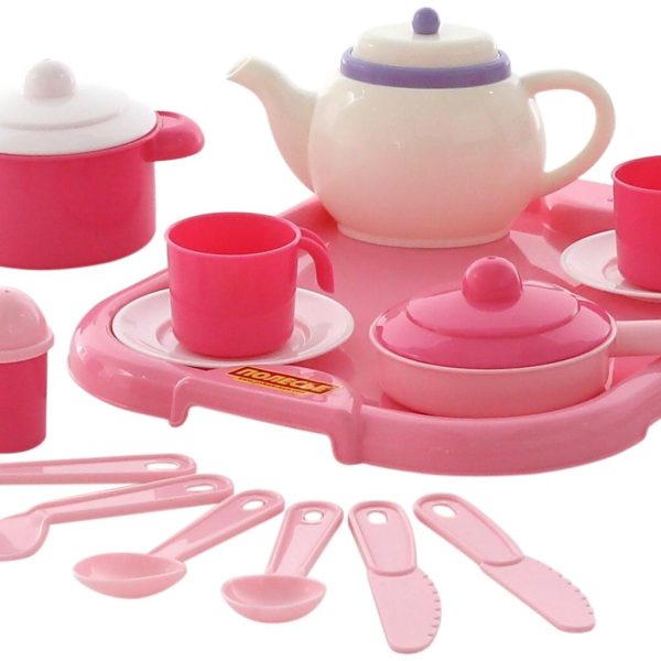 Polesie 59079 Nasten`ka kitchen set for two, 19 pcs