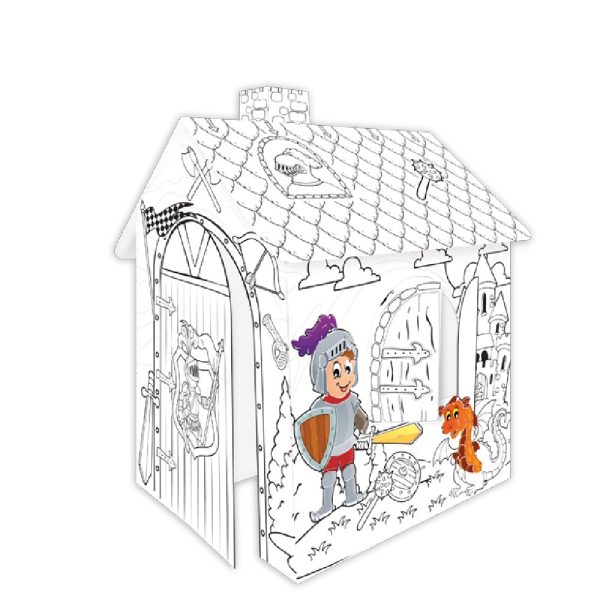 Mochtoys 11123 Coloring house knight