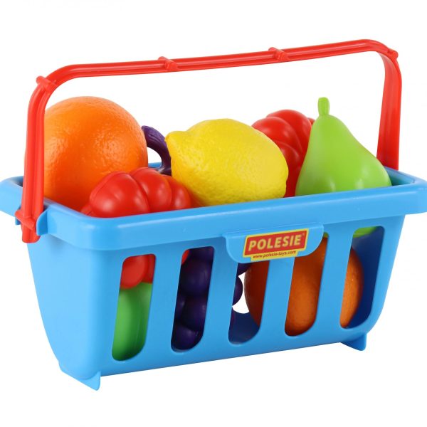 Polesie 46963 Food set and basket, 9 pieces