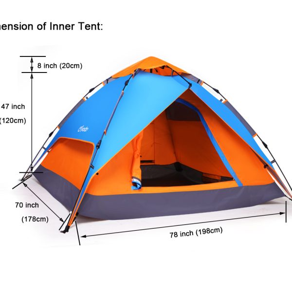 Group family tent 3 in 1 Go“n“camp