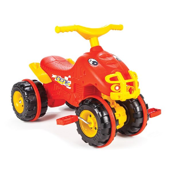 Pilsan 07810 Cenk ATV pedal operated red
