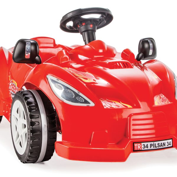 Pilsan 07312 Speedy car pedal operated red