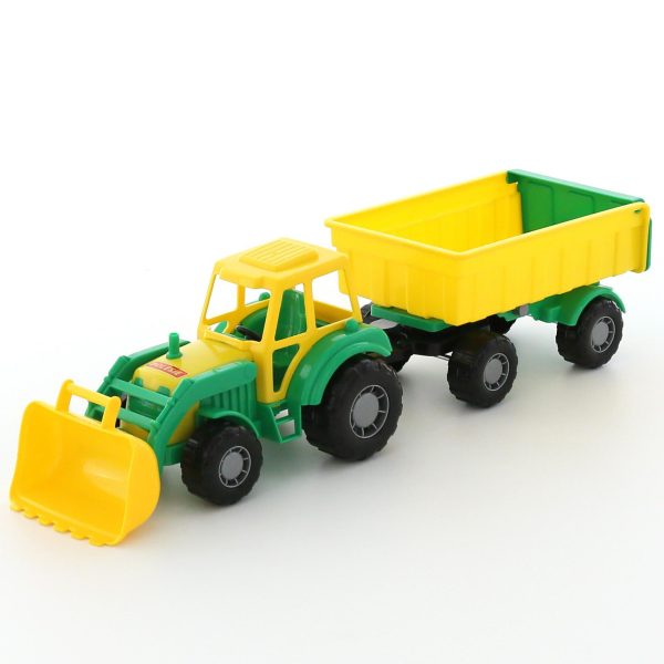 Polesie 35264 Master, tractor with trailer no. 1 and shovel