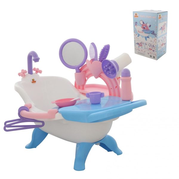 Polesie 58607 Doll`s Bath set (box)