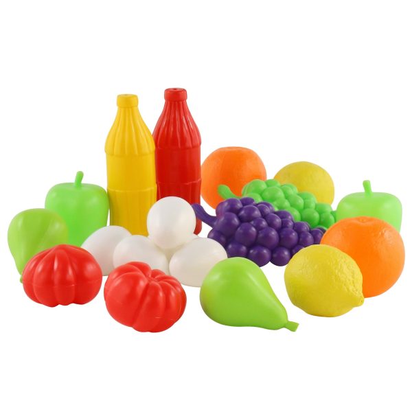 Polesie 47014 Fruit and vegetables set 19 pcs