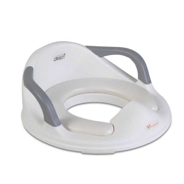Ergonomic toilet adaptor Orbit grey