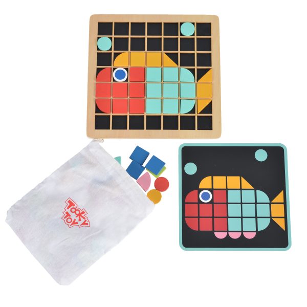 Tooky Toy Mosaic board 97 pcs TF569