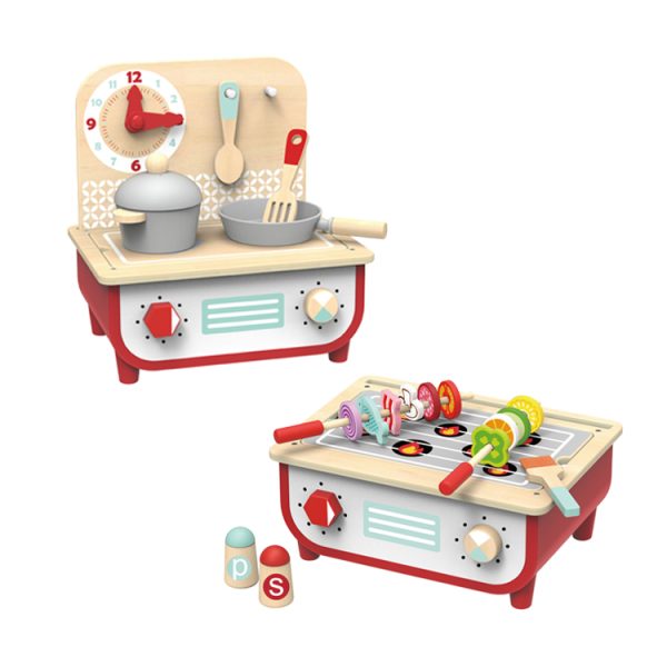 Tooky Toy Kitchen set & BBQ 23 pcs TF327