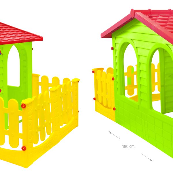 Mochtoys 12243  Big garden house with fence