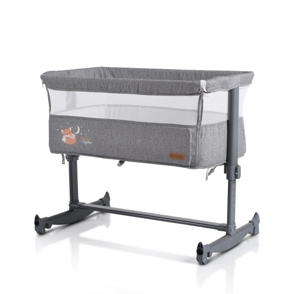 Baby crib Always Together grey