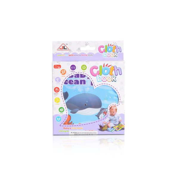 Soft book Baby Ocean`s Park (1 pc/ box) JL55