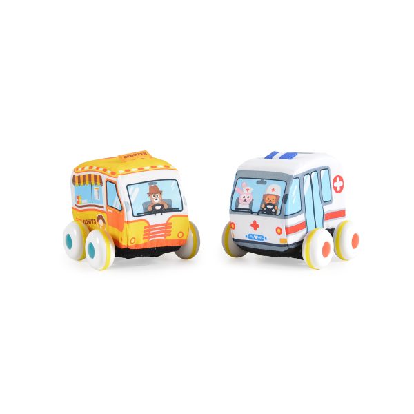 Set of sorft friction cars HE0240