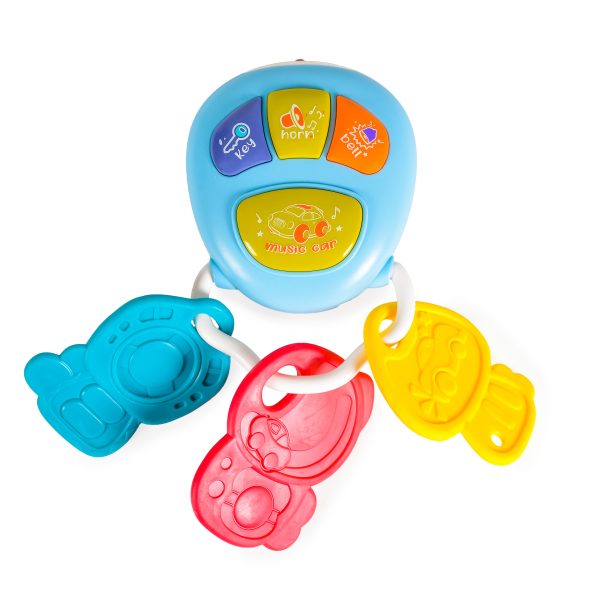 Music toy Car key 855-73A blue