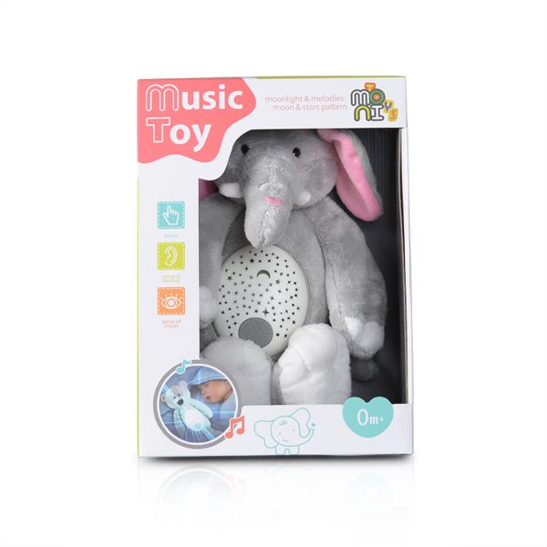 Night lamp with white noise Elephant K999-311