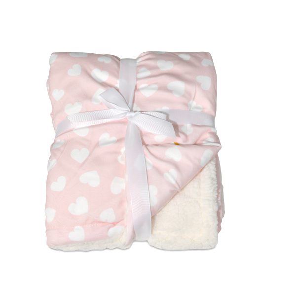 Baby blanket Shaggy pink