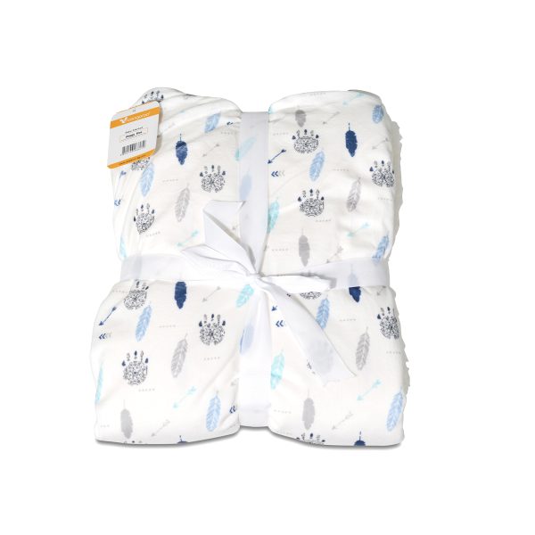 Baby blanket Shaggy blue