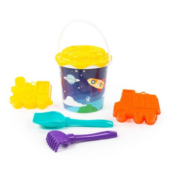 Polesie 2814 Decorated bucket set, 6 pcs
