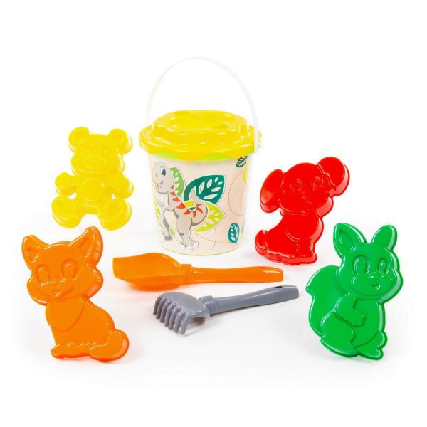 Polesie 2821 Decorated bucket set, 8 pcs