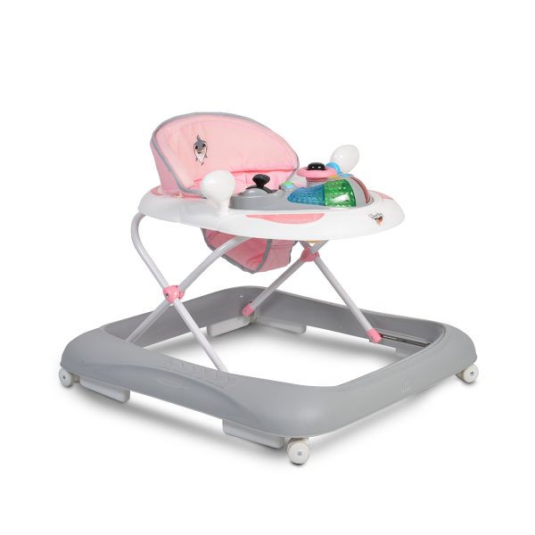 Baby Walker Sharky pink